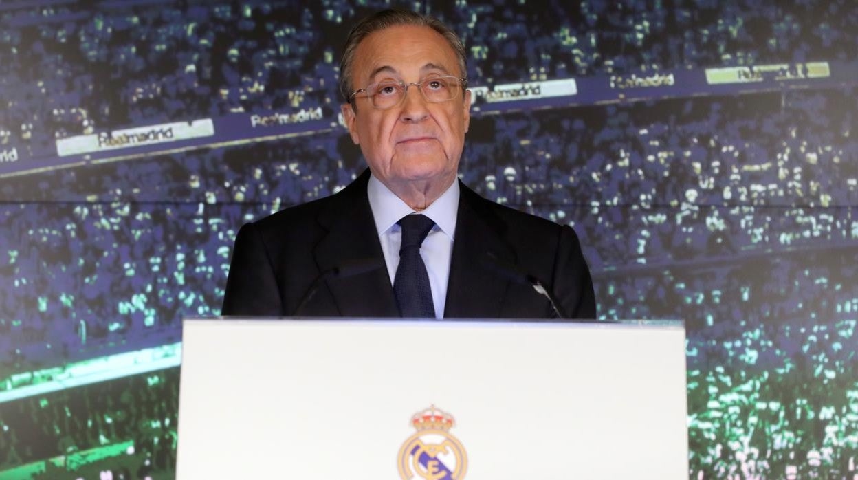 Florentino Pérez presenta su candidatura para revalidar la presidencia del club