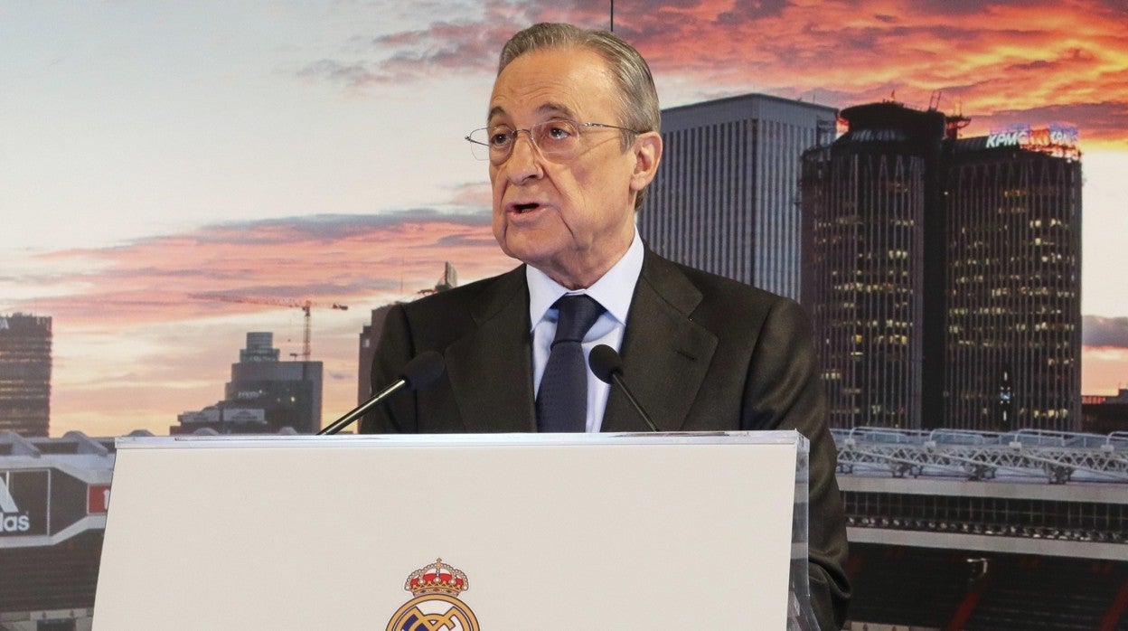 Florentino Pérez sería el presidente de la Superliga Europea