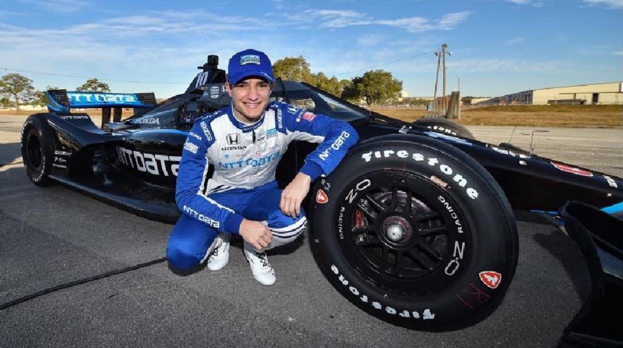 Alex Palou, piloto español de la Indy Car