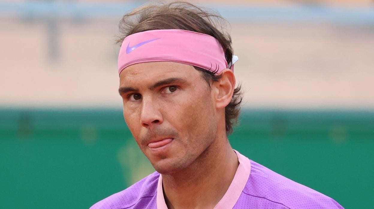 Nadal, durante el torneo de Montecarlo