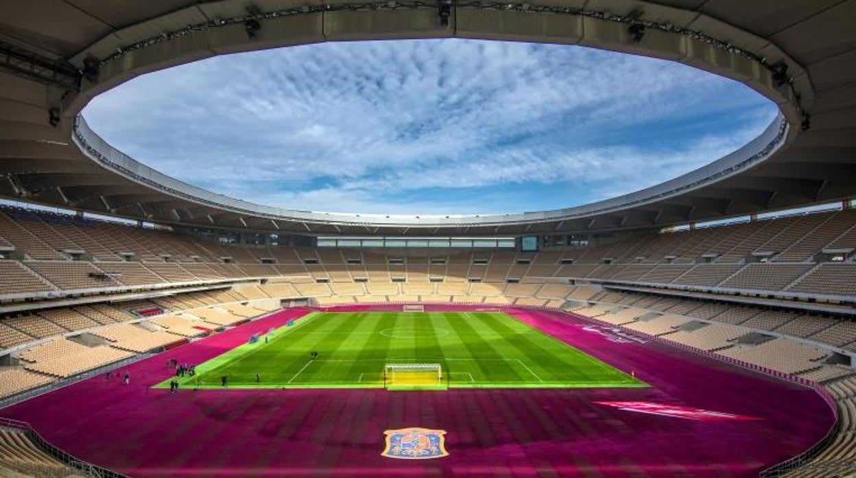 Imagen del estadio de La Cartuja