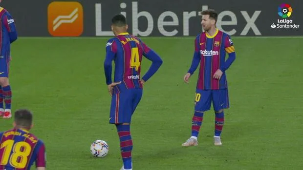 El golazo de falta de Messi, en 360 grados