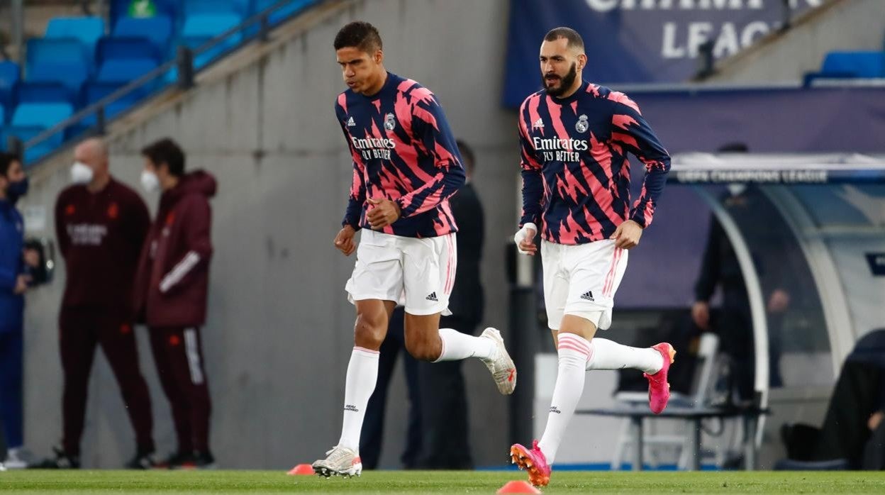 Varane, baja frente al Chelsea y el Sevilla