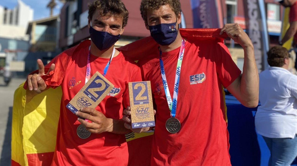 Xammar y Rodríguez se llevan la plata en el Campeonato de Europa de 470