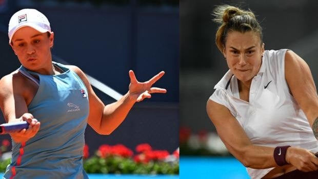 Barty-Sabalenka, una final de futuro en Madrid