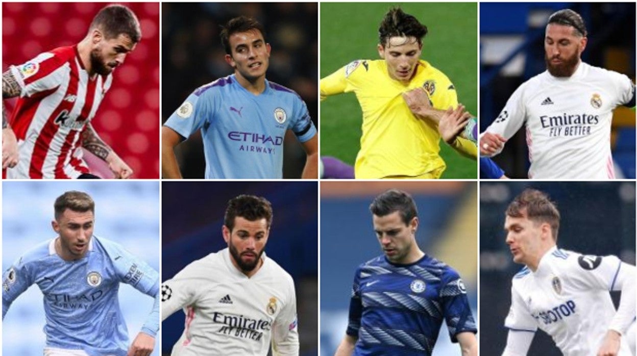 La carrera de los centrales de la selección española para estar en la Eurocopa