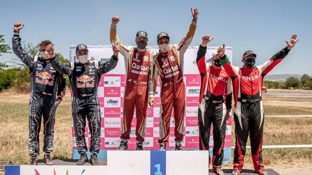 Al-Attiyah, Cristina Gutiérrez y Barreda se coronan en el Rally Andalucía