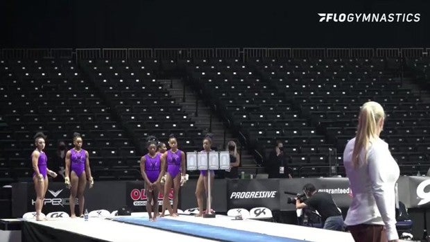 El alucinante regreso de Simone Biles a dos meses de los Juegos