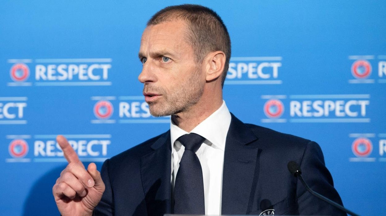 Aleksander Ceferin, presidente de la UEFA