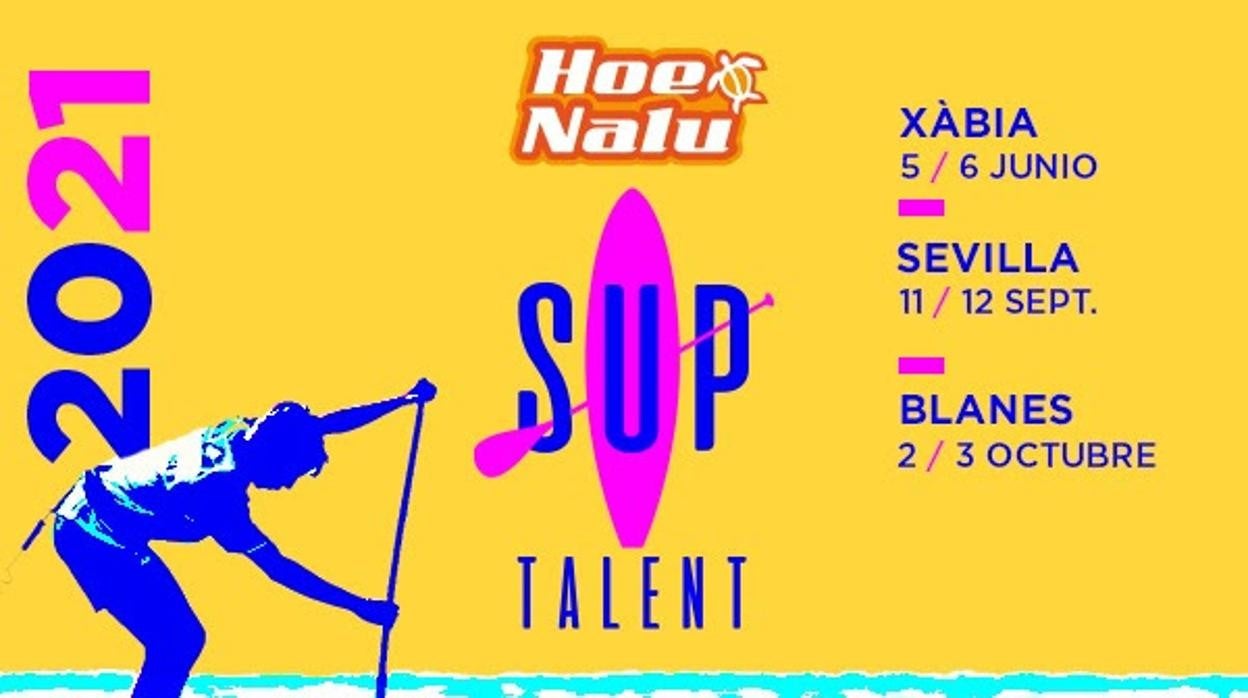 Así serán las Hoenalu SUP Talent Spain Series 2021