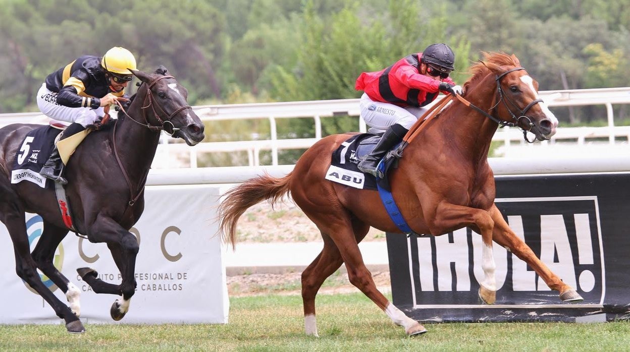 'Abu', ganador del Gran Premio Villapadierna-Derby 2020