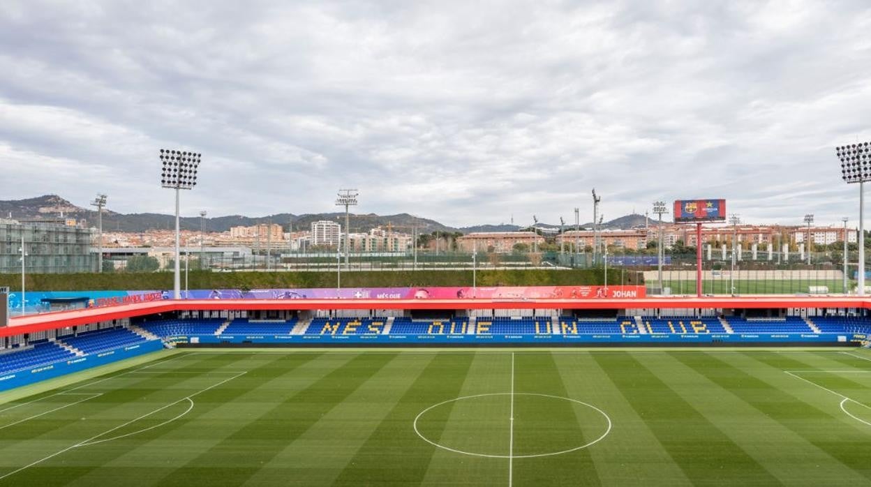 Estadio del filial del filial del Barcelona