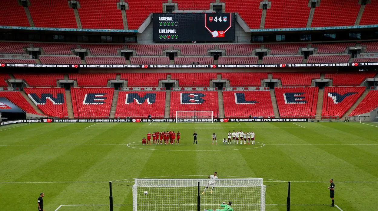 Estadio de Wembley, donde se jugará la final de la Eurocopa
