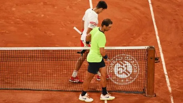 Los tenistas, rendidos ante la semifinal Nadal - Djokovic
