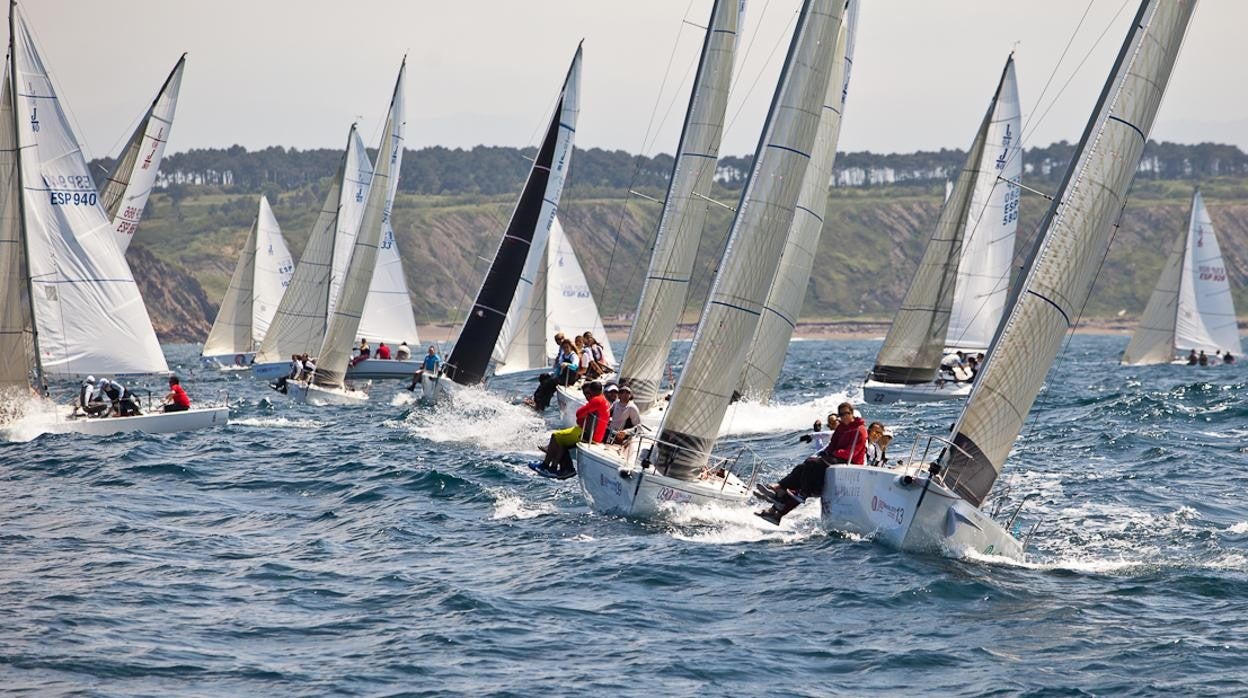 Comienza la Copa España de J80 en el Abra