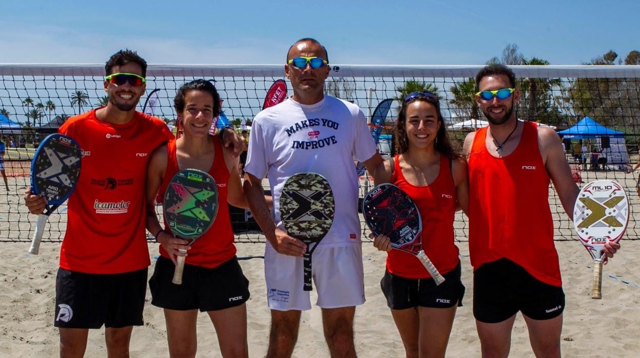 El tenis playa, camino de un récord mundial