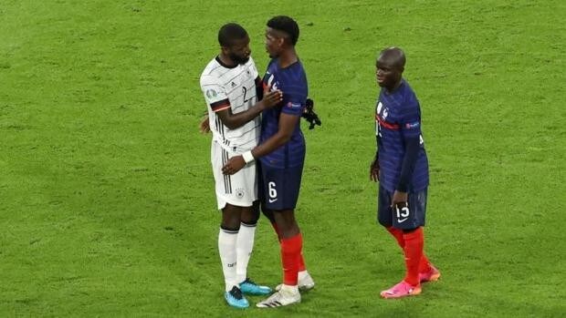 Kanté y Pogba, el binomio en la medular francesa que domina la Eurocopa