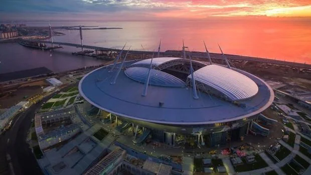 Estadio de San Petersburgo, sede de la Eurocopa 2021