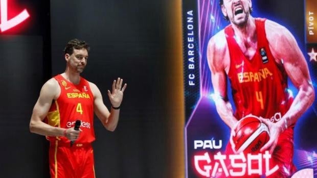 El último viaje de Pau Gasol con España