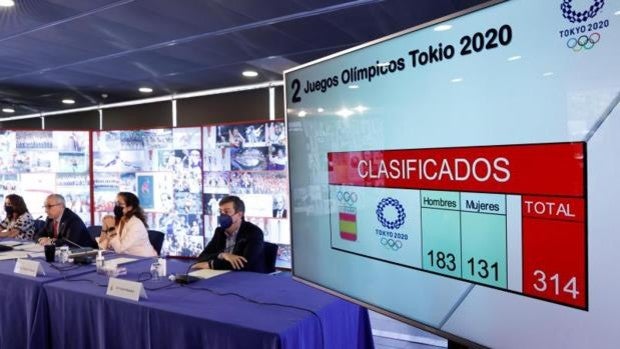 Así queda la delegación española para Tokio: 183 hombres y 131 mujeres