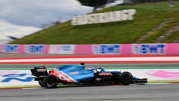 El chino que pilota el coche de Fernando Alonso