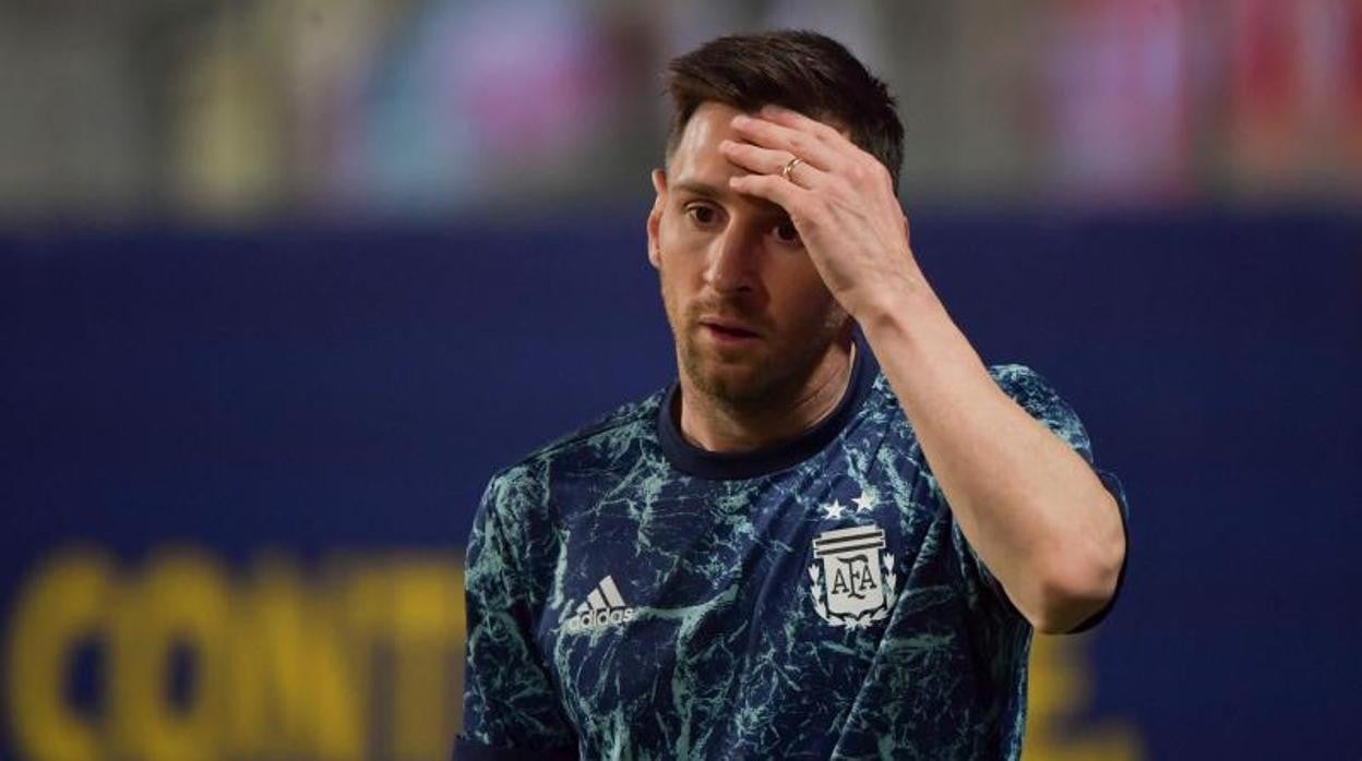 Leo Messi disputa en la madrugada del domingo la final de la Copa América ante Brasil