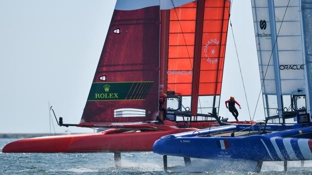 España descalificada en la salida de la tercera prueba en el Gran Premio de Gran Bretaña