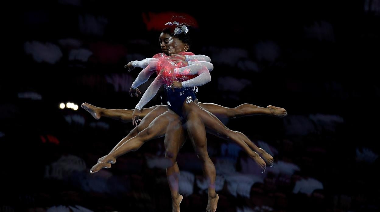 Simone Biles en 2019