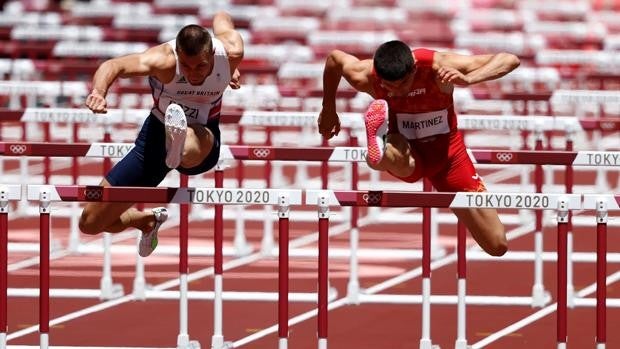 Asier Martínez, sexto con marca personal