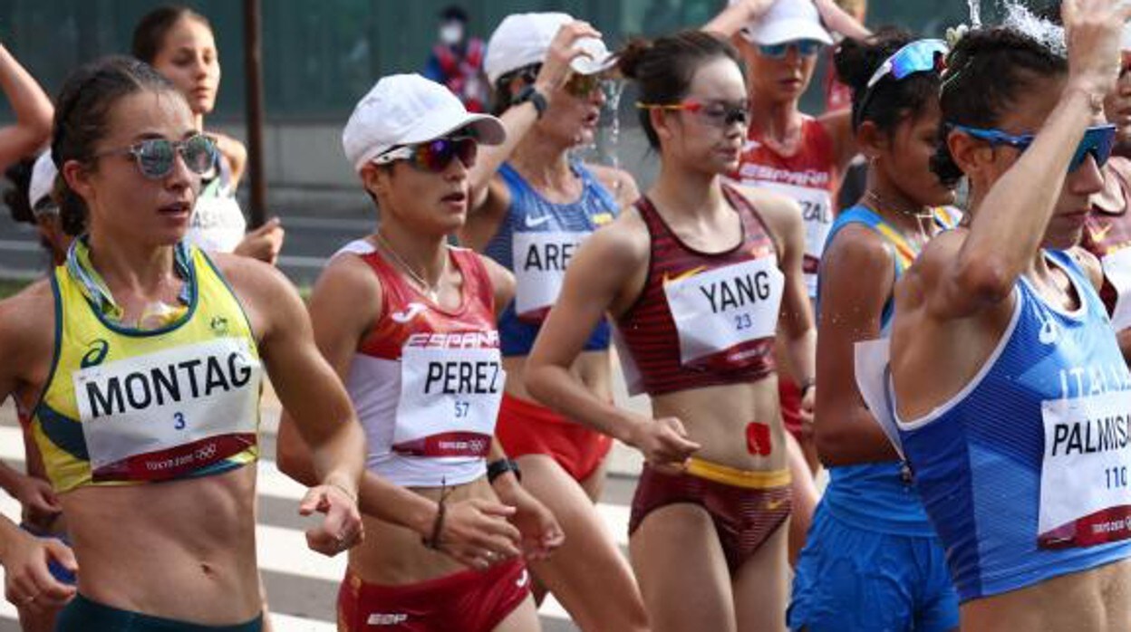 María Peréz, a las puertas del bronce en los 20 kilómetros marcha