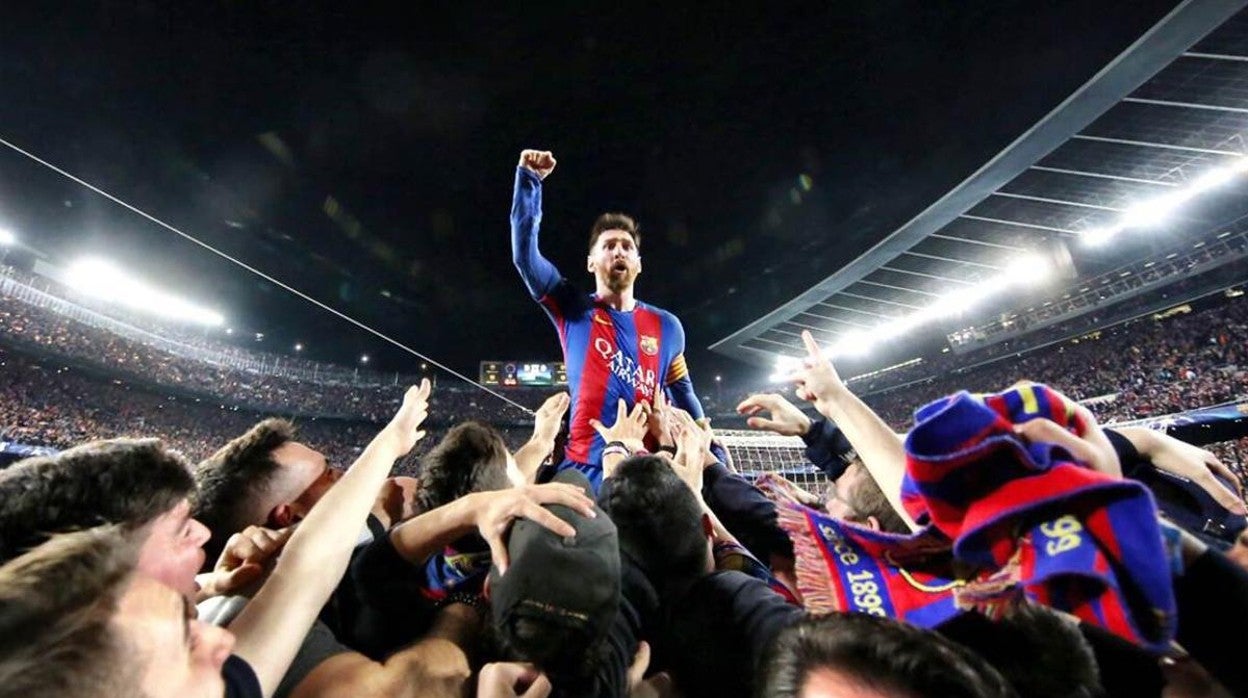 Messi, tras ganar al PSG en 2017