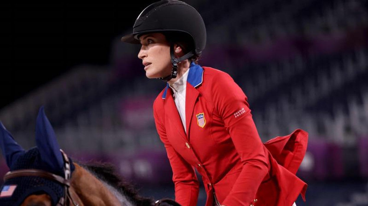 La hija de Bruce Springsteen, plata en salto de obstáculos