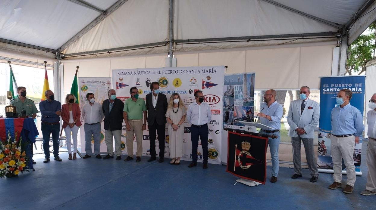 La Decana se presentó ayer en las instalaciones del Real Club Náutico de El Puerto de Santa María.