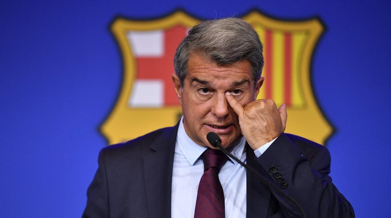 Sigue en directo la rueda de prensa de Joan Laporta