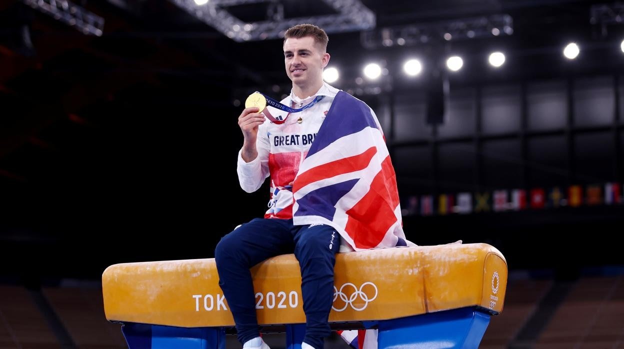 Max Whitlock, uno de los medallistas olímpicos británicos de Tokio