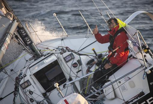 Primera etapa de 52ª La Solitaire du Figaro para Xavier Macaire con el «Groupe SNEF»