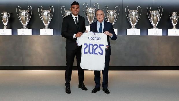 El Real Madrid sigue blindándose: Casemiro renueva hasta 2025