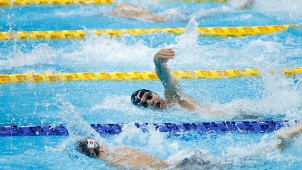 Íñigo Llopis, plata en 100 espalda, y Marta Fernández, en 50 mariposa