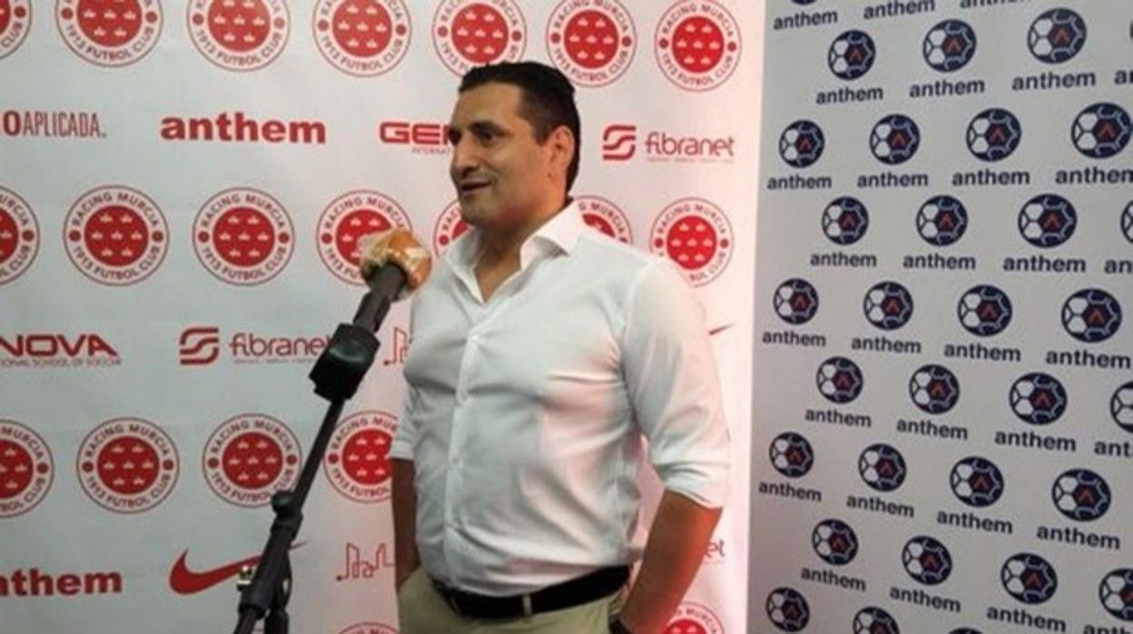 Morris Pagniello, presidente del Racing Murcia
