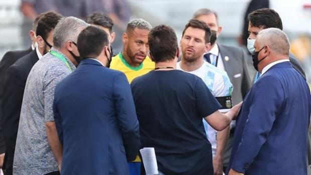 Suspendido el Brasil-Argentina por anomalías en el protocolo Covid