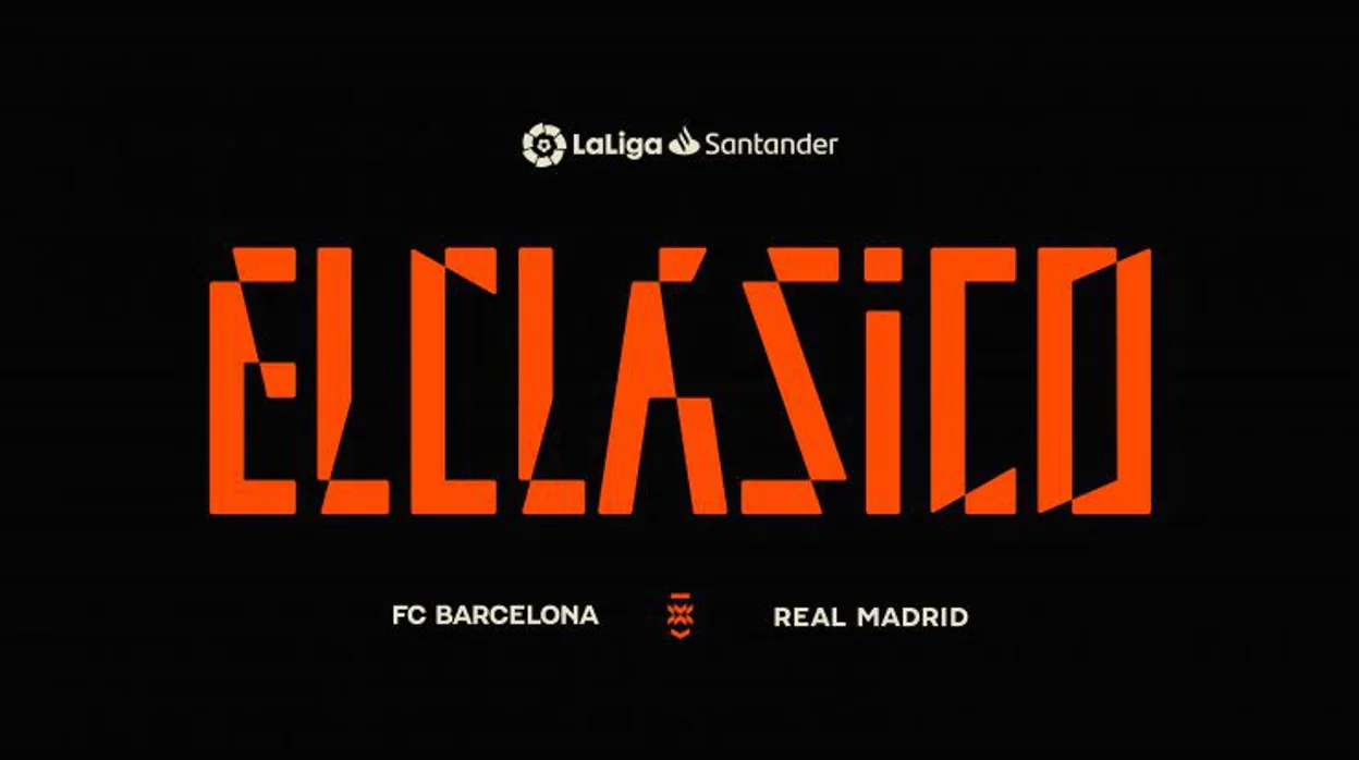El clásico Real Madrid-Barça estrena logotipo propio