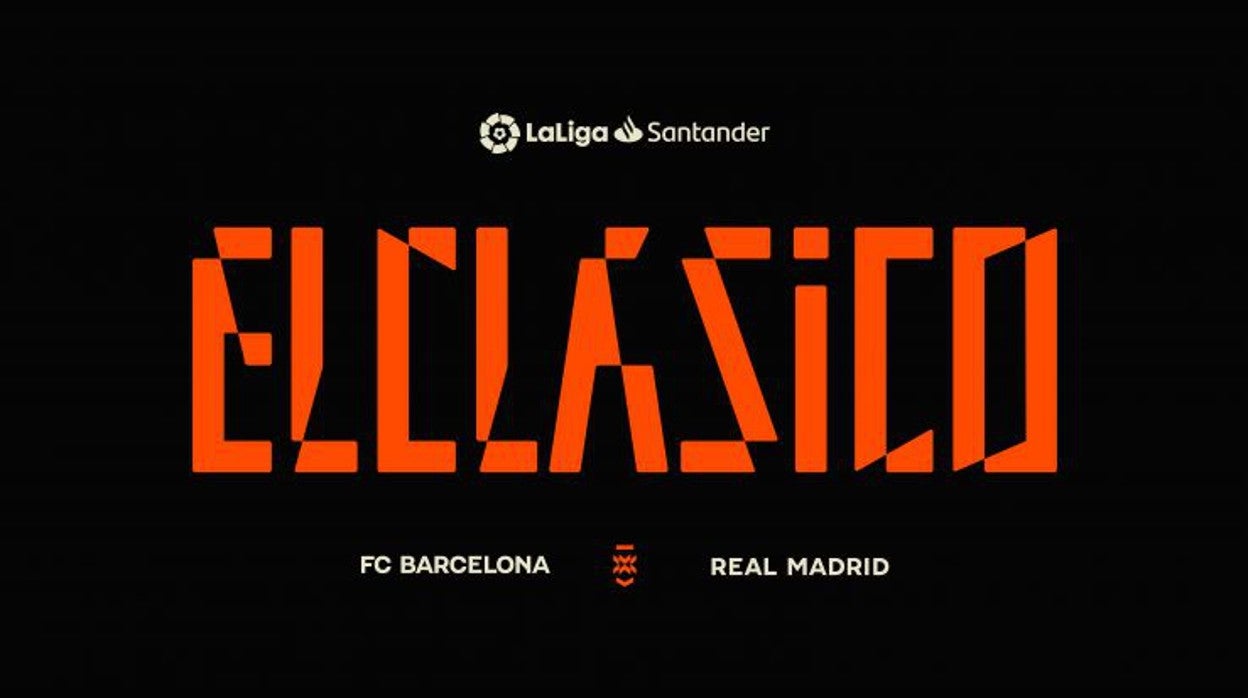 El clásico Real Madrid-Barça estrena logotipo propio