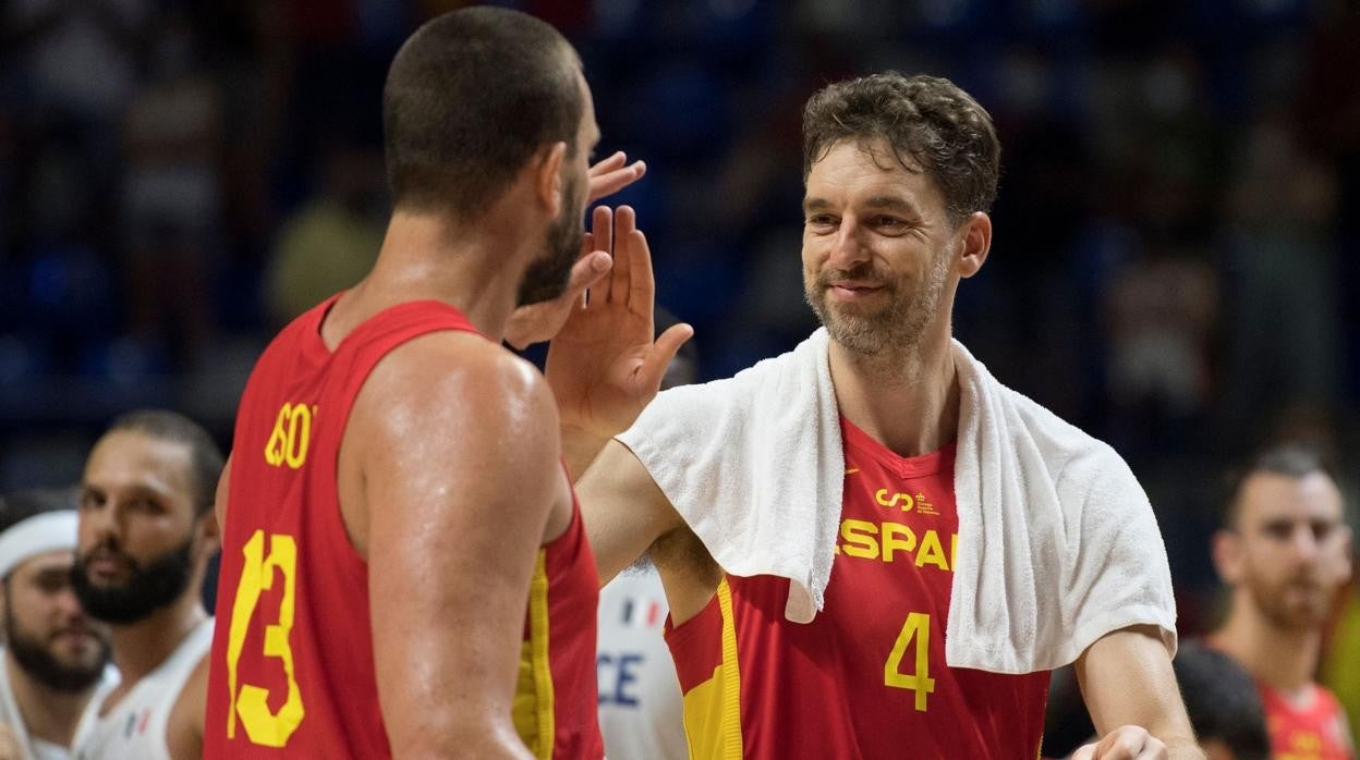 Los hermanos Gasol, en una foto el pasado fin de semana