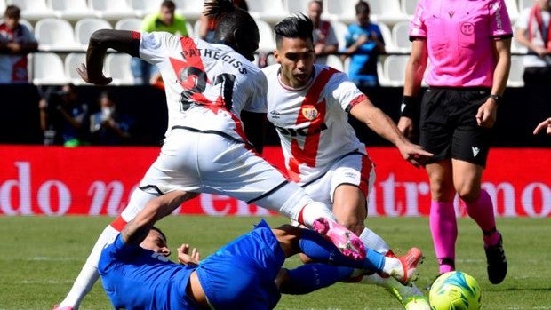 Falcao y el Rayo hunden a un trágico Getafe