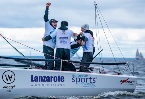 «Lanzarote - Wacaf Air» conquista Rusia en la Sailing Champions League