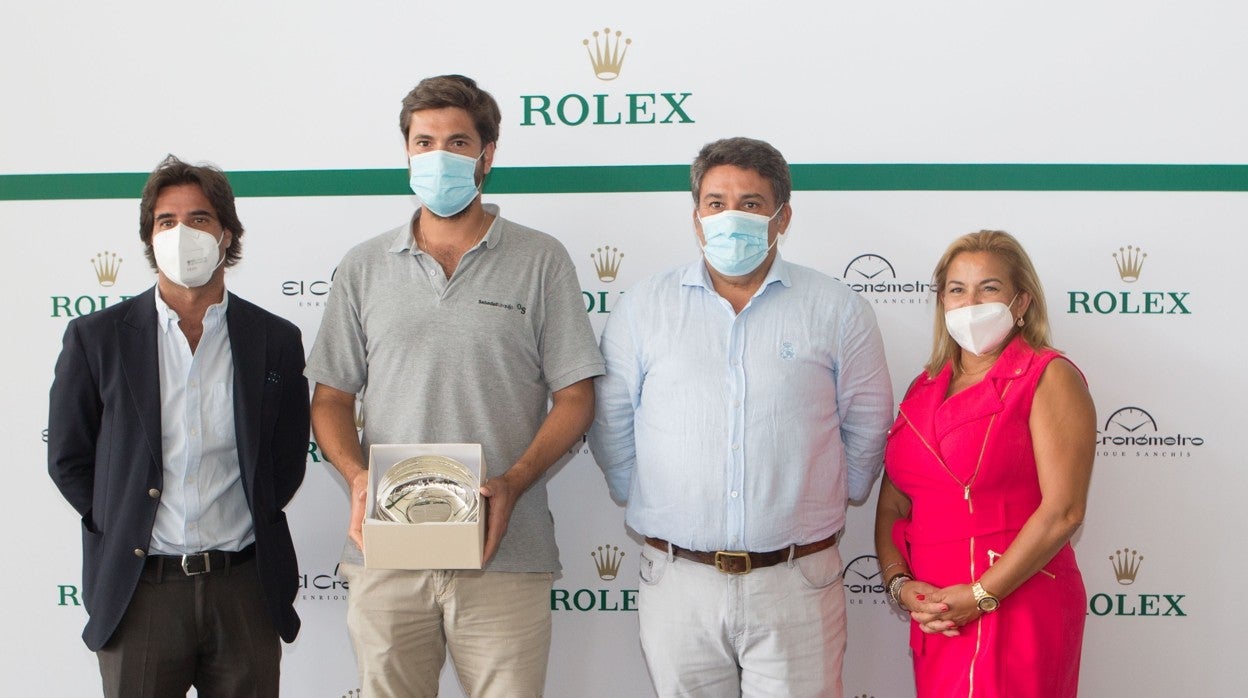 Javier Rivero Ximénez  y Felipe Fernández Mensaque ganadores de la octava etapa del Trofeo Rolex el Cronómetro