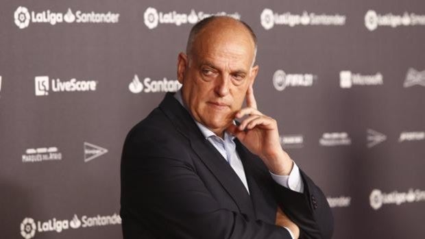 Javier Tebas: «Florentino va diciendo de mí que soy un corrupto»