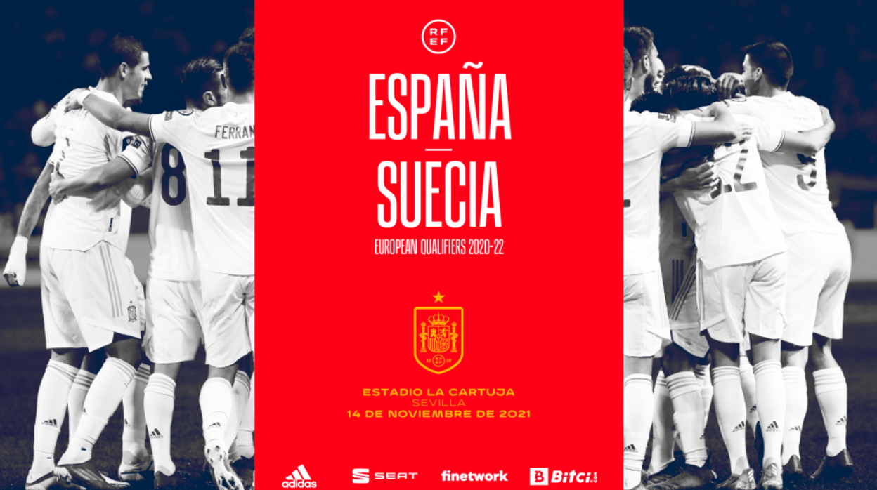 España se juega la clasificación directa al Mundial de Catar 2022 el próximo 14 de noviembre ante Suecia, en el Estadio de la Cartuja