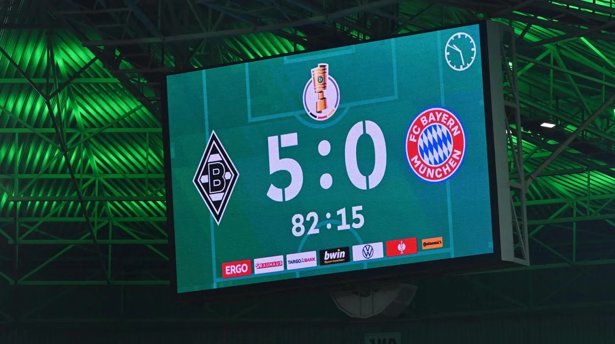 El Borussia Monchengladbach humilla al Bayern con una histórica manita