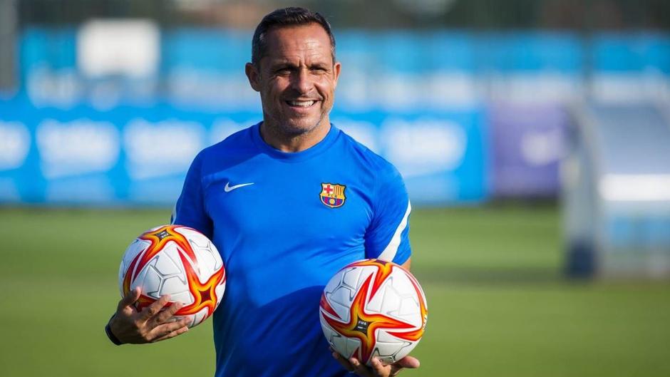 Sergi Barjuan será el técnico interino del FC Barcelona tras la salida de Koeman